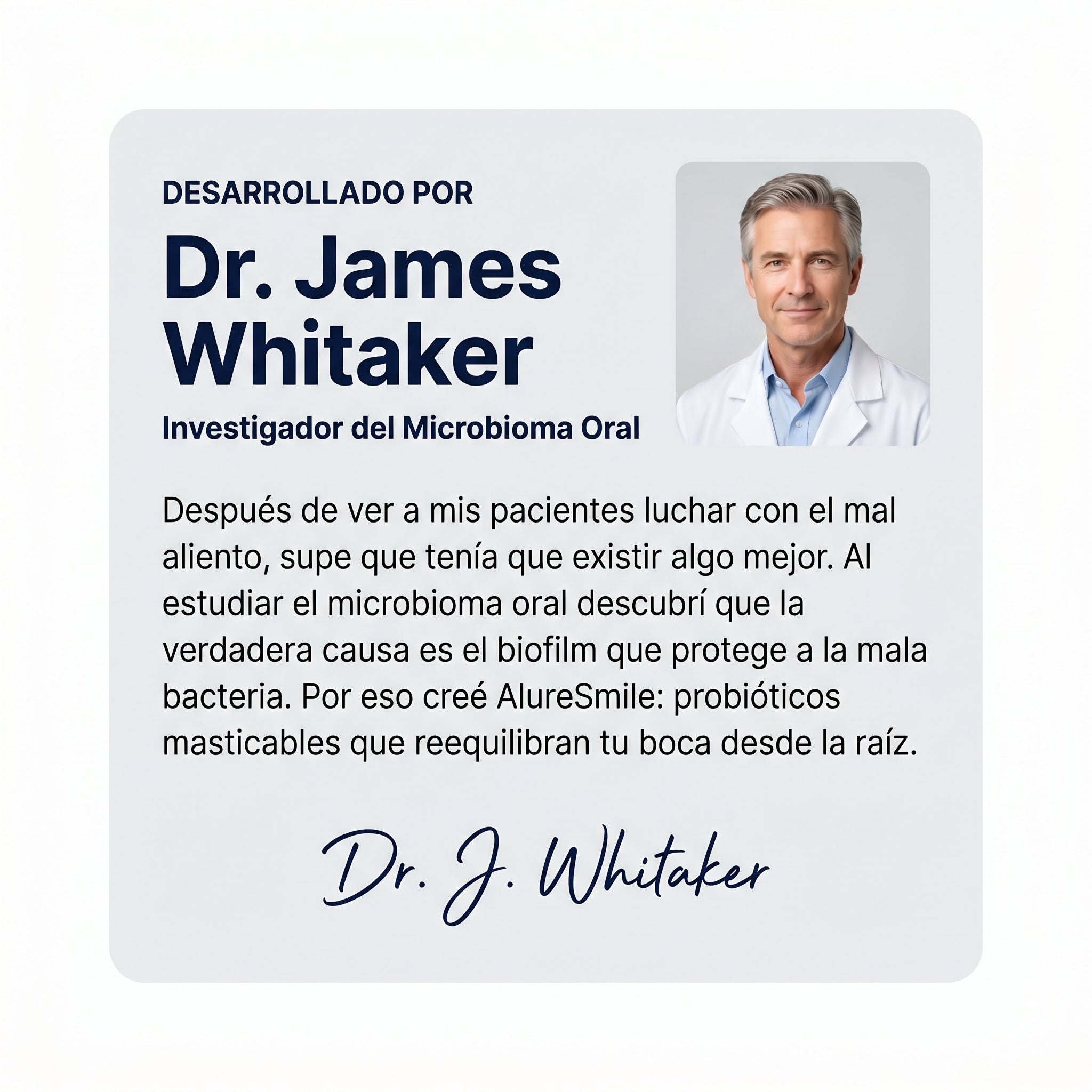 AlureSmile - Desarrollado por investigador