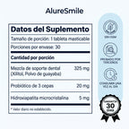 AlureSmile - Datos del suplemento