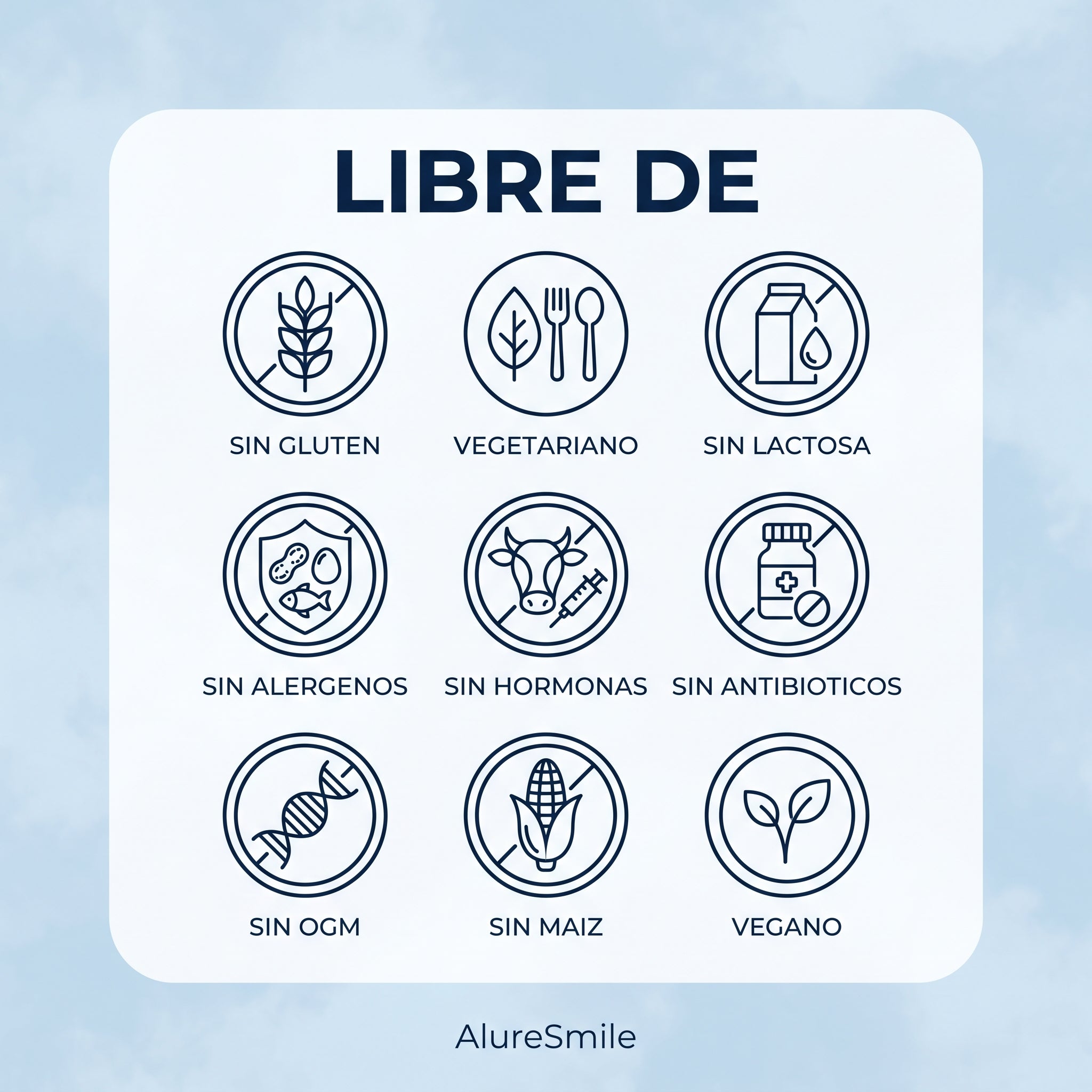 AlureSmile - Libre de alergenos
