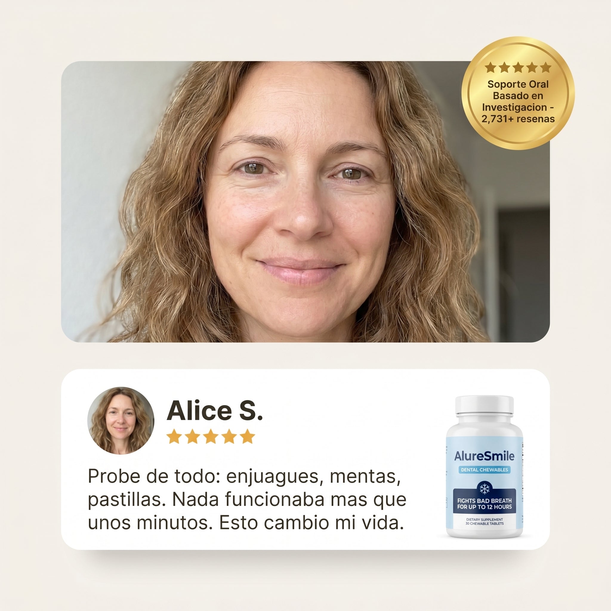 AlureSmile - Testimonio Alice S